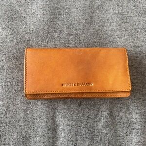 PIKOLINOS & SPARROW Tan Leather Wallet